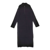 CITYSHOP 24040042903030 ZIP UP KNIT DRESS 38 定価22000円 ニット ワンピース 24AW ブラック レディース シティショップ【中古】5-0113T♪