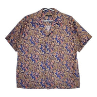 JOURNAL STANDARD ペイズリープリントカイキンシャツ 定価17600円 開襟 半袖シャツ 23SS マルチ レディース ジャーナルスタンダード【中古】5-0702S∞