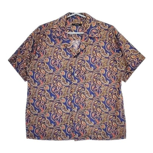 JOURNAL STANDARD ペイズリープリントカイキンシャツ 定価17600円 開襟 半袖シャツ 23SS マルチ レディース ジャーナルスタンダード【中古】5-0702S∞
