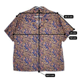 JOURNAL STANDARD ペイズリープリントカイキンシャツ 定価17600円 開襟 半袖シャツ 23SS マルチ レディース ジャーナルスタンダード【中古】5-0702S∞