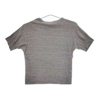 homspun 天竺 182-6279 半袖Ｔシャツ カットソー グレー レディース ホームスパン【中古】5-0702S∞