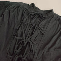 the last flower of the afternoon 追懐のsmock dress ワンピース ブラック レディース ラストフラワー【中古】5-0806M∞