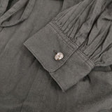 the last flower of the afternoon 追懐のsmock dress ワンピース ブラック レディース ラストフラワー【中古】5-0806M∞
