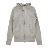 kin ダブルZIP スウェット ヘンプ混 CJ0274 サイズ1 ジップアップ パーカー グレー レディース キン【中古】5-0215M△