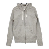 kin ダブルZIP スウェット ヘンプ混 CJ0274 サイズ1 ジップアップ パーカー グレー レディース キン【中古】5-0215M△