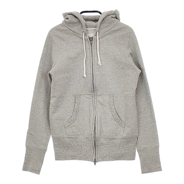 kin ダブルZIP スウェット ヘンプ混 CJ0274 サイズ1 ジップアップ パーカー グレー レディース キン【中古】5-0215M△