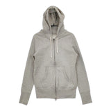 kin ダブルZIP スウェット ヘンプ混 CJ0274 サイズ1 ジップアップ パーカー グレー レディース キン【中古】5-0215M△