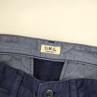 DMG ストレッチ テーパード 14-045T サイズSS チノパンツ ブルー レディース ディーエムジー/ドミンゴ【中古】5-0215G△