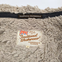 Traditional Weatherwear GRANGE キルティング 裏ボア 36 コート チャコールグレー レディース トラディショナルウェザーウェア【中古】5-0128A♪