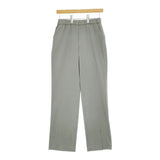 qualite 32440050009 2WAYストレッチセンターベンツパンツ 定価19800円 パンツ セージグリーン レディース カリテ【中古】5-0215M△