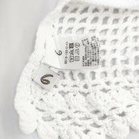 ROKU 6 BEAUTY&YOUTH COTTON HALTER TOP 8618-199-0144 ニット ベスト ホワイト レディース ロクビューティアンドユース【中古】5-0414M◎