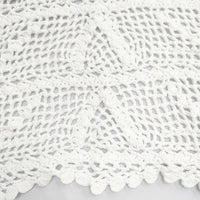 ROKU 6 BEAUTY&YOUTH COTTON HALTER TOP 8618-199-0144 ニット ベスト ホワイト レディース ロクビューティアンドユース【中古】5-0414M◎