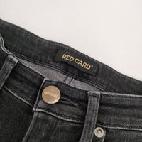 RED CARD アニバーサリーハイライズ 46403HR ジーンズ デニムパンツ ブラック レディース レッドカード【中古】5-0806G∞