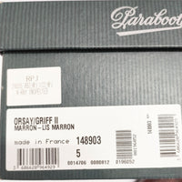 Paraboot ORSAY GRIFF LIS MARRON チロリアンシューズ サイズ5 ローファー ブラウン レディース パラブーツ【中古】5-0223G◎