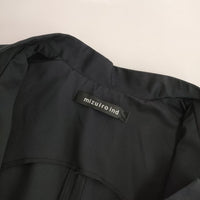 mizuiro-ind スタンドカラー ノースリーブ ワンピース ブラック レディース ミズイロインド【中古】5-0806M∞