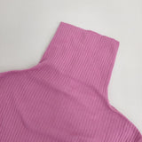 THE SHINZONE リブ タートルネック 長袖Ｔシャツ カットソー ロンＴ ピンク レディース シンゾーン【中古】5-0806M∞