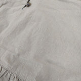 YARRA YR-94-008 コットン ギャザー プルオーバー ブラウス シャツ ベージュ レディース ヤラ【中古】5-0403M∞