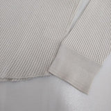 BEAUTY&YOUTH UNITED ARROWS ビッグサーマルカットソー 長袖Ｔシャツ カットソー ロンＴ ベージュ メンズ ビューティアンドユース【中古】5-0806M∞