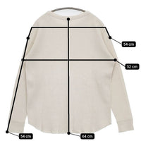 BEAUTY&YOUTH UNITED ARROWS ビッグサーマルカットソー 長袖Ｔシャツ カットソー ロンＴ ベージュ メンズ ビューティアンドユース【中古】5-0806M∞