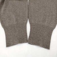 NATURAL LAUNDRY N/L 7214K-081 サイズ2 ニット ウールコットン イージー パンツ ブラウン レディース ナチュラルランドリー【中古】5-0117T♪