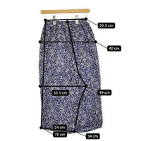R&D.M.Co- 未使用品 IRISH アイリッシュリネンイージーパンツ 4730 定価38500円 ネイビー レディース オールドマンズテーラー【中古】5-0309M♪