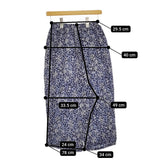 R&D.M.Co- 未使用品 IRISH アイリッシュリネンイージーパンツ 4730 定価38500円 ネイビー レディース オールドマンズテーラー【中古】5-0309M♪