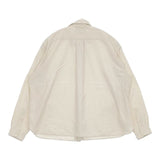 YAECA コンフォートシャツ スナップボタン M 長袖シャツ ベージュ レディース ヤエカ【中古】5-0806M∞