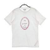 agnes b. Louise Bourgeois ルイーズ ブルジョア 定価16500円　SEO4 TS BRANDO アーティスト T 半袖Ｔシャツ カットソー ホワイト メンズ アニエスベー【中古】5-0517S∞