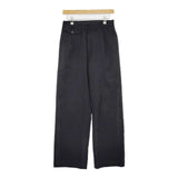 MARGARET HOWELL/FOX BROTHERS SUMMER WOOL トラウザー 定価49500円 Super120s パンツ 21AW ネイビー レディース マーガレットハウエル/フォックスブラザーズ【中古】5-0806G∞
