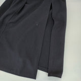 DRESSTERIOR 085-53072 NOBILIA ウール混スリットワンピース 定価34100円 ワンピース ネイビー レディース ドレステリア【中古】5-0128T♪