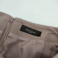 Demi-Luxe BEAMS タイトスカート 定価16000円 68-27-0421-002 ロングスカート ピンクベージュ レディース デミルクス ビームス【中古】5-0806M∞