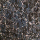 archi ペイズリー柄 サイドアジャスターパンツ 裾ジップ パンツ ネイビー ブラック レディース アーキ【中古】5-0403G∞