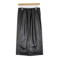 MUSE de Deuxieme Classe P-leather タイトスカート 定価22000円 フェイクレザー ロングスカート ブラック レディース ミューズドゥドゥーズィエムクラス【中古】5-0806M∞