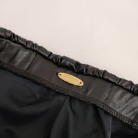MUSE de Deuxieme Classe P-leather タイトスカート 定価22000円 フェイクレザー ロングスカート ブラック レディース ミューズドゥドゥーズィエムクラス【中古】5-0806M∞