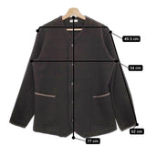 AQUELLOS OJOS VERDES Bellboy jacket 定価107800円 AOV-42F-SC12-16 ジャケット 24AW ブラック アケヨスオホスヴェルデス【中古】5-0113T♪