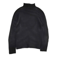 me ISSEY MIYAKE ハイネック MI41FJO001 MI41FJ001 長袖 カットソー ブラック レディース ミー イッセイミヤケ【中古】5-0707M△