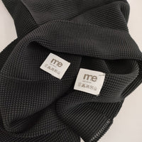 me ISSEY MIYAKE ハイネック MI41FJO001 MI41FJ001 長袖 カットソー ブラック レディース ミー イッセイミヤケ【中古】5-0707M△