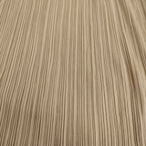 PLEATS PLEASE ISSEY MIYAKE PP41-JK607 サイズ3 プリーツ ドローコード ロングスカート ベージュ レディース プリーツプリーズ【中古】5-0216M♪