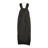 JURGEN LEHL J0113FA011 ウール100％ オーバーオール サイズM サロペット ダークブラウン レディース ヨーガンレール【中古】5-1104T△