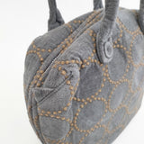 mina perhonen matka bag tambourine ta9518 トートバッグ グレー レディース ミナペルホネン【中古】5-1119T◎