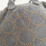 mina perhonen matka bag tambourine ta9518 トートバッグ グレー レディース ミナペルホネン【中古】5-1119T◎