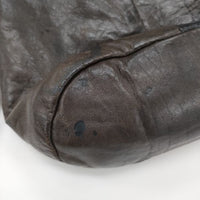 ebagos FROM THE WINDOW Eワッペン シープレザー 2way ハンドバッグ ブラウン レディース エバゴス【中古】5-0804G◎