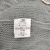 mina perhonen jelly flower vs8094 コットンニット サイズ38 カーディガン ライトグリーン レディース ミナペルホネン【中古】5-0403M∞