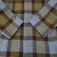 BEAMS BOY ハリスツイードバルマカンコート HARRIS TWEED 定価53900円 ステンカラー 22AW オリーブ レディース ビームスボーイ【中古】5-0205A♪