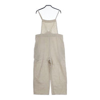 fog linen work リトアニアリネン ヘンプ混 オーバーオール サロペット ベージュ キナリ レディース フォグリネンワーク【中古】5-0403M∞
