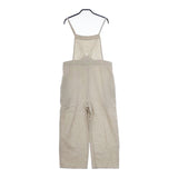 fog linen work リトアニアリネン ヘンプ混 オーバーオール サロペット ベージュ キナリ レディース フォグリネンワーク【中古】5-0403M∞
