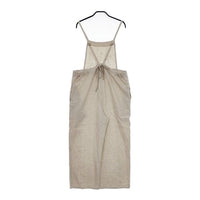 fog linen work リトアニアリネン ヘンプ混 オーバーオール サロペット ベージュ キナリ レディース フォグリネンワーク【中古】5-0403M∞