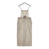fog linen work リトアニアリネン ヘンプ混 オーバーオール サロペット ベージュ キナリ レディース フォグリネンワーク【中古】5-0403M∞