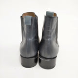 Pertini レザー サイドゴアブーツ サイズ35 ブーツ ネイビー レディース ペルティニ【中古】5-0809G◎