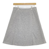Reflect 新品 AF10178018JJ 接触冷感 UVcut サイズL 日本製 スカート 杢グレー レディース リフレクト【中古】5-0707M△